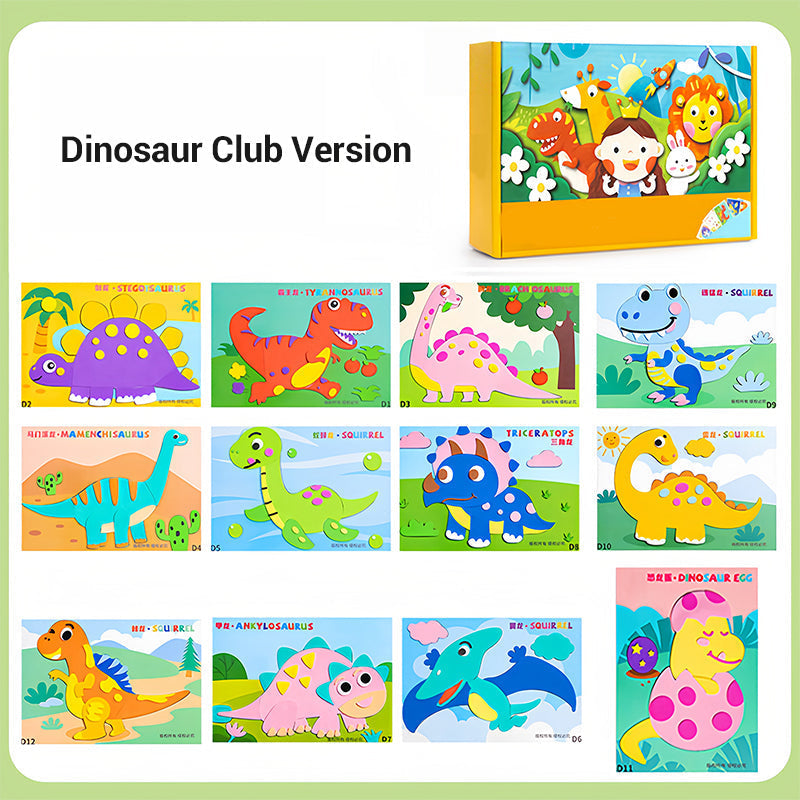 Children’s DIY 3D EVA Sticker Craft