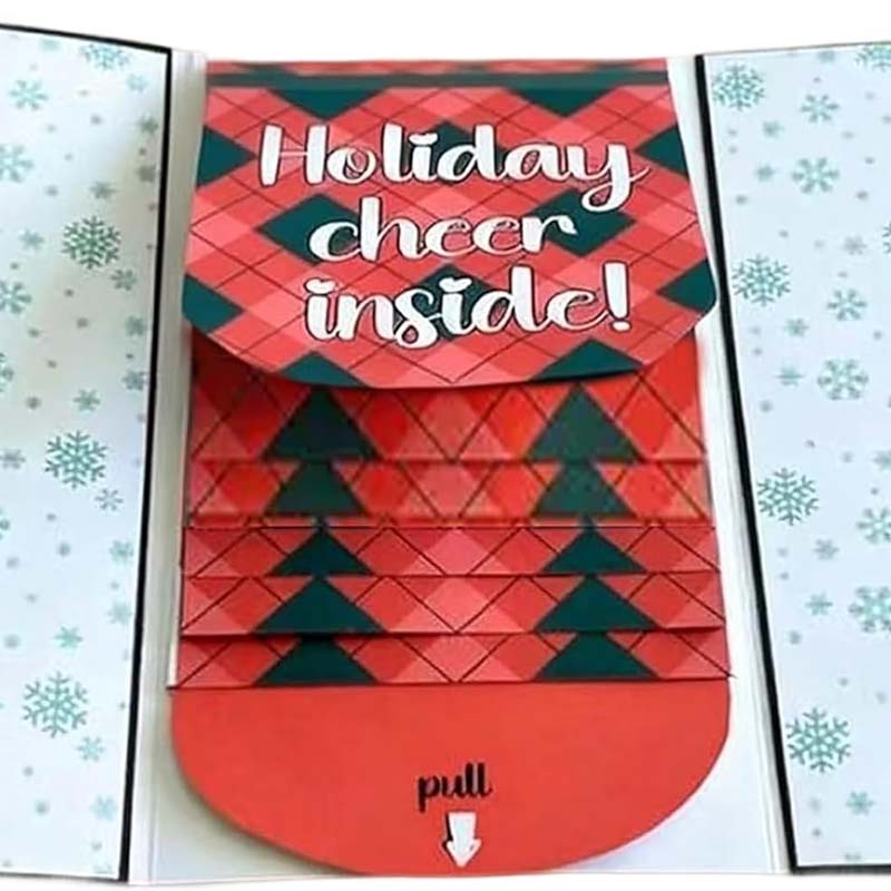 🏆Flash Sale⚡50K+ SOLD! Almost Gone-🎅Handmade Christmas gift card booklet