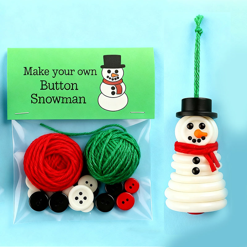 ⏰Last Day Promotion✨DIY Button Ornament Kit🎅🎄