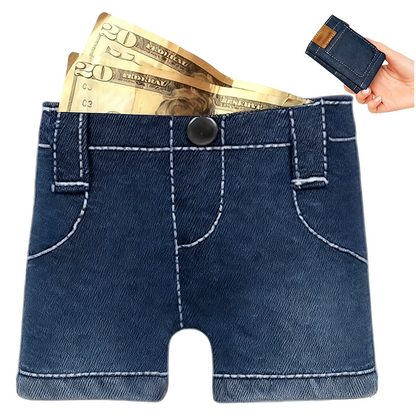 🔥Hot Sale 68% Off🎁Stylish Creative Mini Jeans-Shaped Wallet