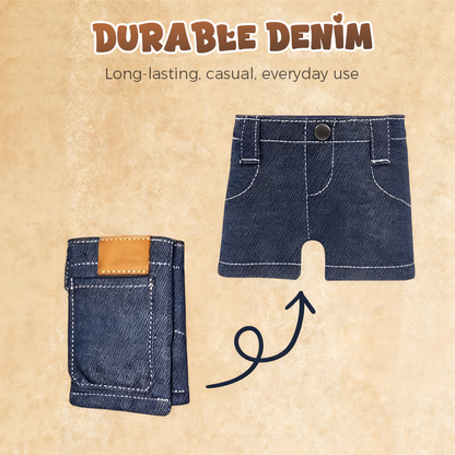 🔥Hot Sale 68% Off🎁Stylish Creative Mini Jeans-Shaped Wallet