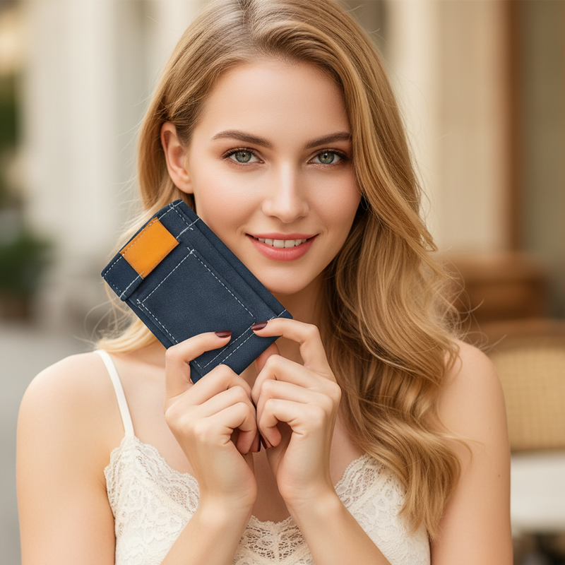 🔥Hot Sale 68% Off🎁Stylish Creative Mini Jeans-Shaped Wallet