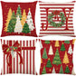 Cute Christmas Print Pillow Cover