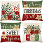🔥LAST DAY SALE 56% OFF🔥Cute Christmas Print Pillow Cover