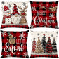 🔥LAST DAY SALE 56% OFF🔥Cute Christmas Print Pillow Cover