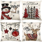 🔥LAST DAY SALE 56% OFF🔥Cute Christmas Print Pillow Cover