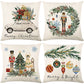 🔥LAST DAY SALE 56% OFF🔥Cute Christmas Print Pillow Cover