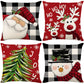 🔥LAST DAY SALE 56% OFF🔥Cute Christmas Print Pillow Cover
