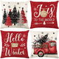🔥LAST DAY SALE 56% OFF🔥Cute Christmas Print Pillow Cover