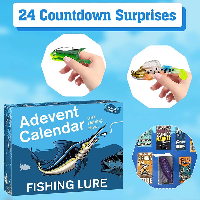 24 Days Lures Advent Calendar