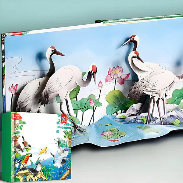 ✨【Kids’ 3D Pop-Up Animal Book - Interactive Early Learning Essential】✨