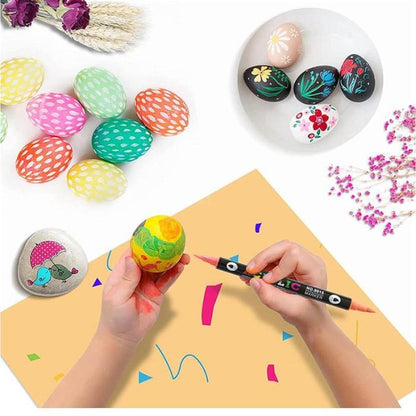 🎄Christmas Sale 50% OFF!!🎅Dual Tip Acrylic Brush Marker Pens🔥