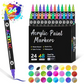 🎄Christmas Sale 50% OFF!!🎅Dual Tip Acrylic Brush Marker Pens🔥