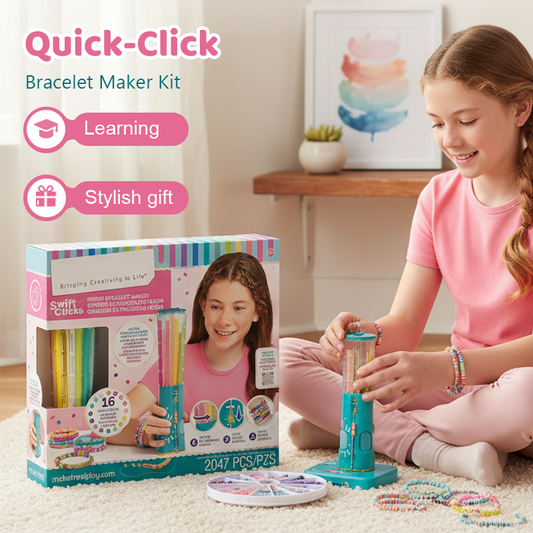 🎁Gift Idea Hot Sale 50% OFF🔥Quick-Click Bracelet Maker Kit