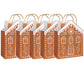 Festive Gingerbread House Treat Bags with Handles