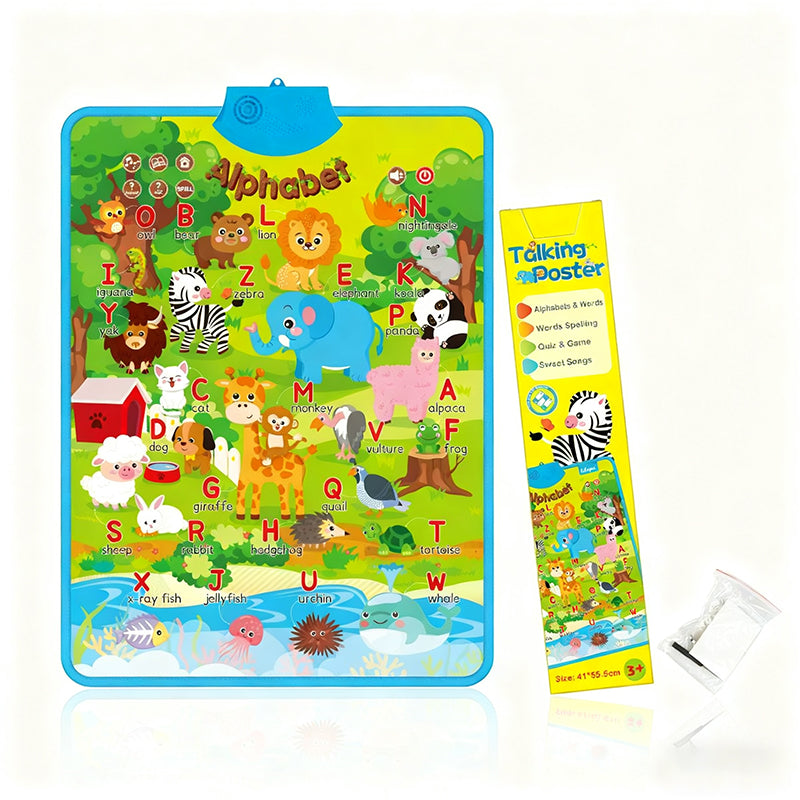 Electronic Interactive Alphabet Wall Chart for Toddlers