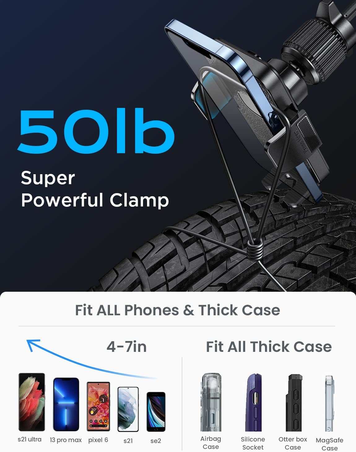 🚗🎁NEW Hook Mount Car Mobile Phone Holder