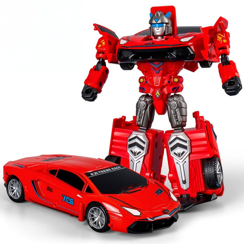 Collision Transform Toy Car for Kids