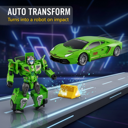 Collision Transform Toy Car for Kids