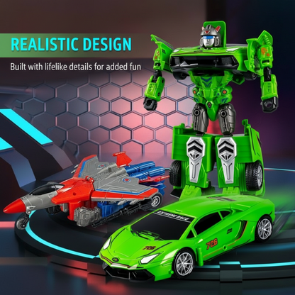 Collision Transform Toy Car for Kids