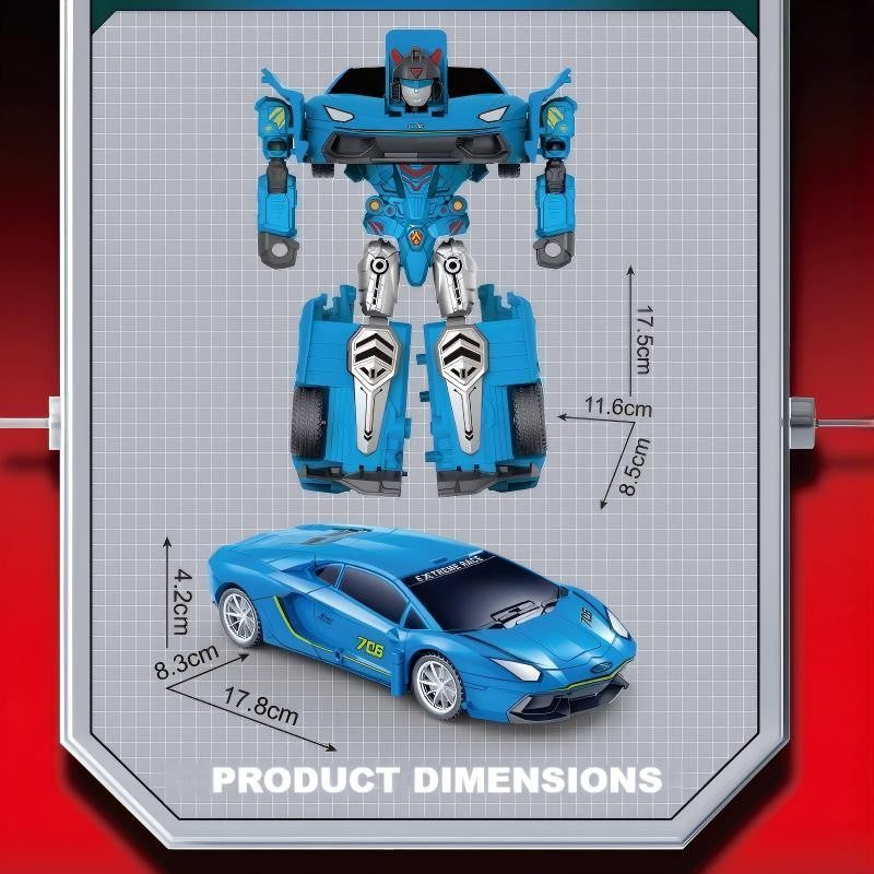 Collision Transform Toy Car for Kids