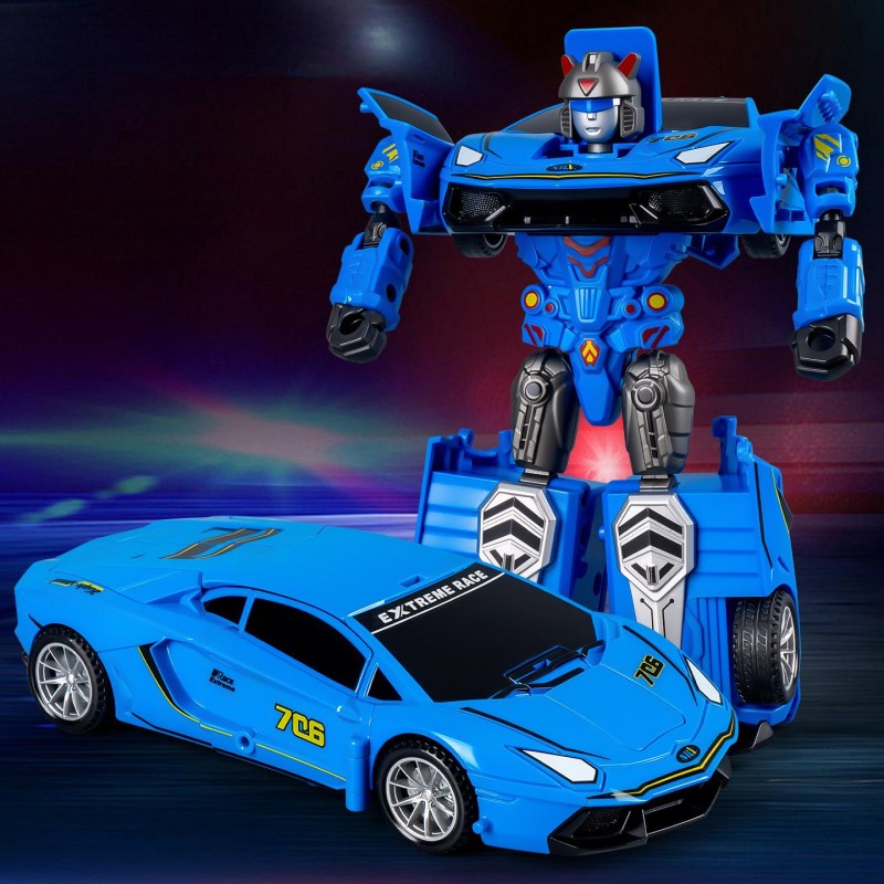 Collision Transform Toy Car for Kids