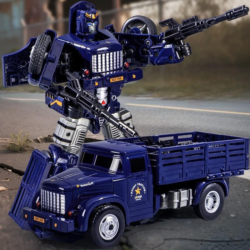 Collision Transform Toy Car for Kids