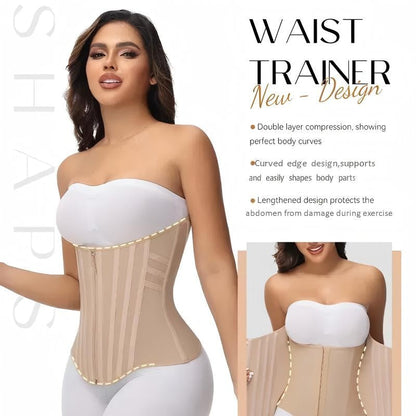 💥Limited-Time 66% Discount ✨Women’s Adjustable Curve-Enhancing Waist Trainer