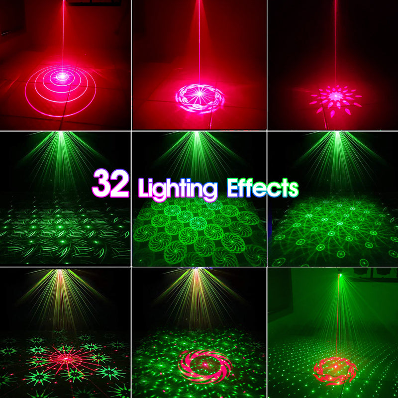 Rechargeable & Portable RGB Laser Party Light