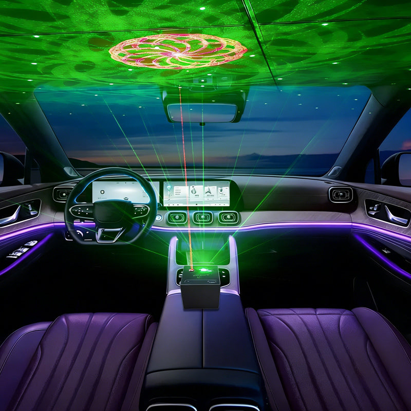 Rechargeable & Portable RGB Laser Party Light