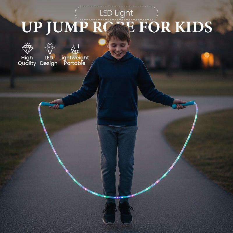 ⏰LAST DAY - BUY 2 GET 1 FREE!!💝LED Light-Up Jump Rope for Kids