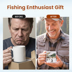 🔥2026 New products🌸 Ceramic Fishing Themed Coffee Mug