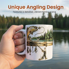 🔥2026 New products🌸 Ceramic Fishing Themed Coffee Mug