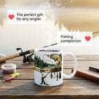 🔥2026 New products🌸 Ceramic Fishing Themed Coffee Mug