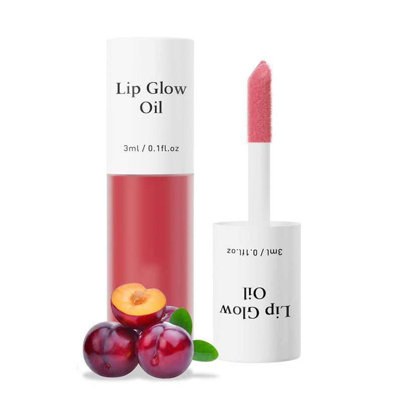 🍓🌸 Fruity and floral lip oil|Burst water moisturizing Mirror water, tender enough to pinch out water~