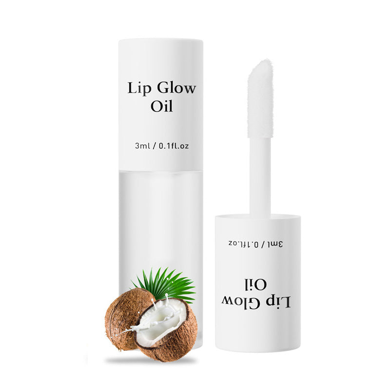 🍓🌸 Fruity and floral lip oil|Burst water moisturizing Mirror water, tender enough to pinch out water~