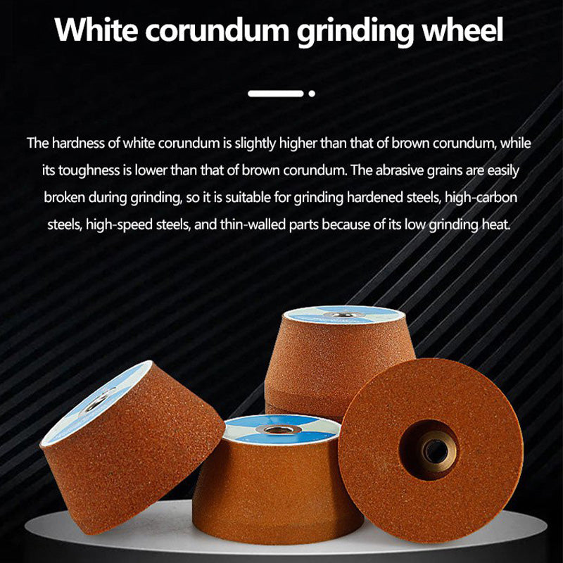 📢📢50%  OFF !! ⏰Ultra-Durable White Corundum Metal Grinding Wheel - Powerful Rust Removal and Smooth Grinding