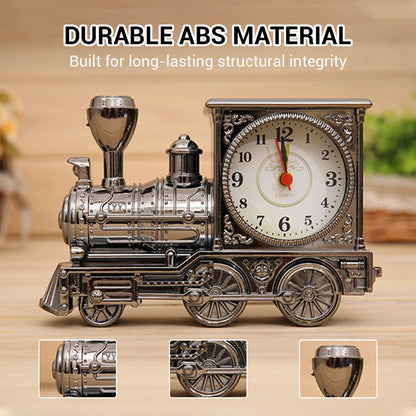 📢📢49% OFF !! ⏰Retro Locomotive Model Alarm ClockRetro Locomotive Model Alarm Clock