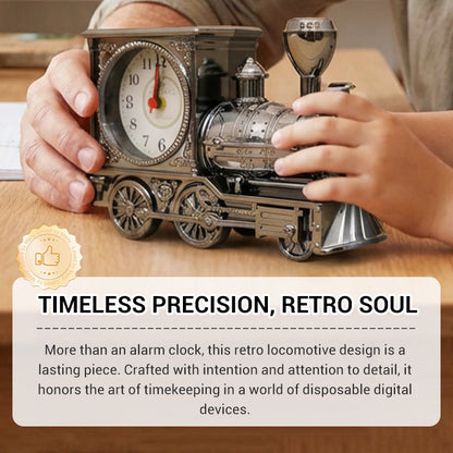 📢📢49% OFF !! ⏰Retro Locomotive Model Alarm ClockRetro Locomotive Model Alarm Clock