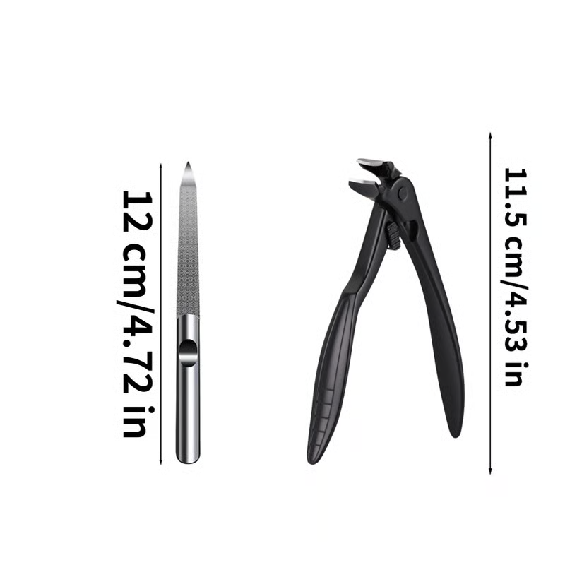 ✂️ Perfect Curved Design | Stainless Steel Nail Clipper | Effortless Grip for Seniors ✨【-50%】