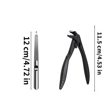 ✂️ Perfect Curved Design | Stainless Steel Nail Clipper | Effortless Grip for Seniors ✨【-50%】