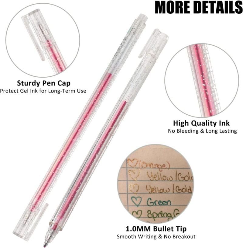 50K+ SOLD!🎁Glitter Gel Pen Set-Unique Stunning Colors