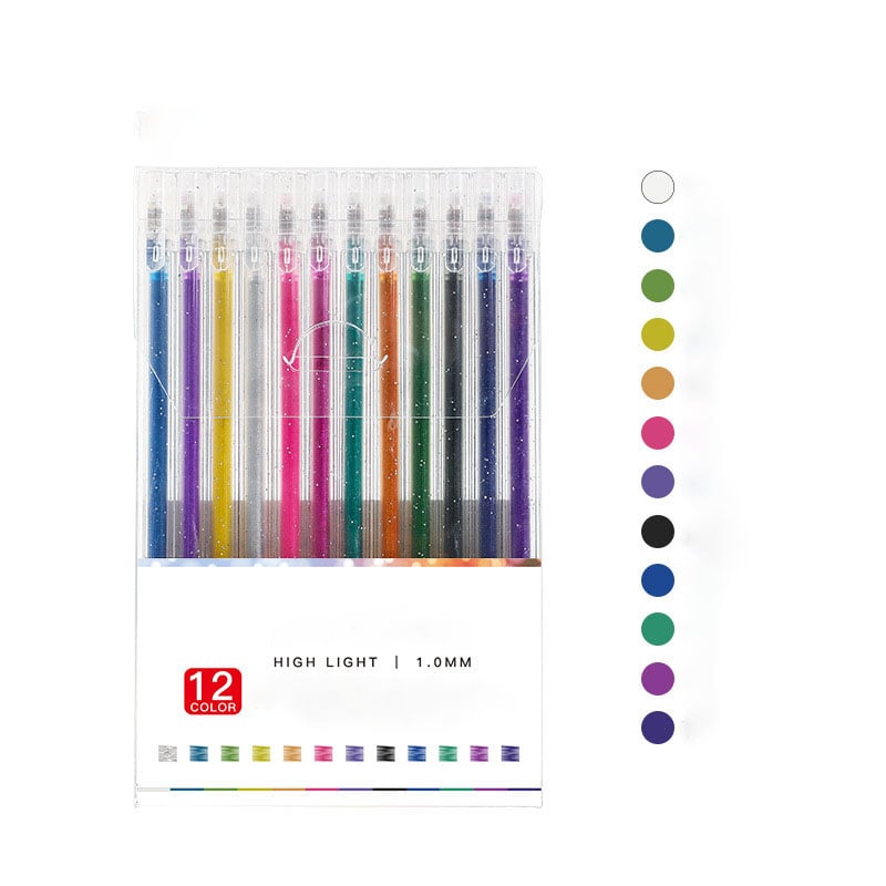 50K+ SOLD!🎁Glitter Gel Pen Set-Unique Stunning Colors