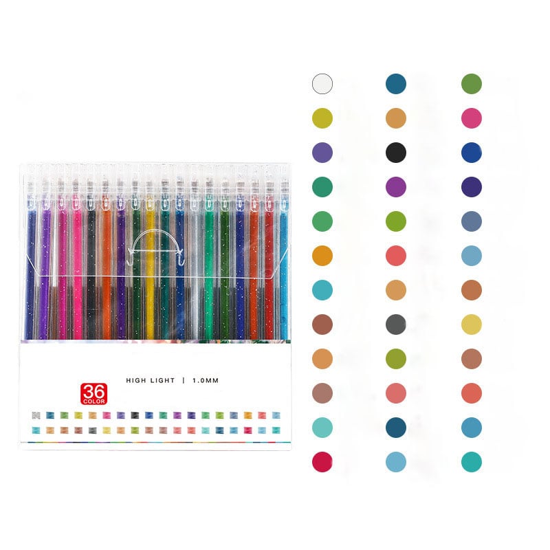 50K+ SOLD!🎁Glitter Gel Pen Set-Unique Stunning Colors