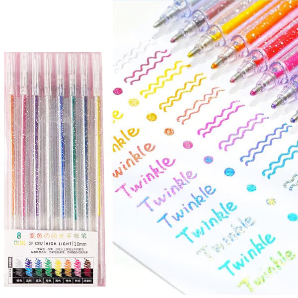 50K+ SOLD!🎁Glitter Gel Pen Set-Unique Stunning Colors