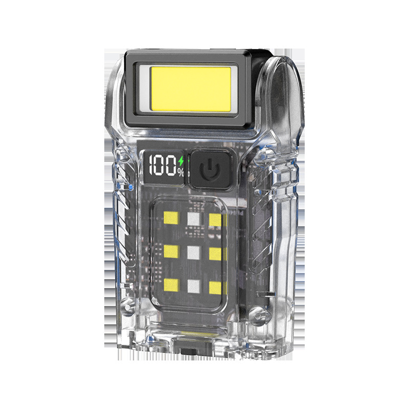 LED work light with 180° rotating head