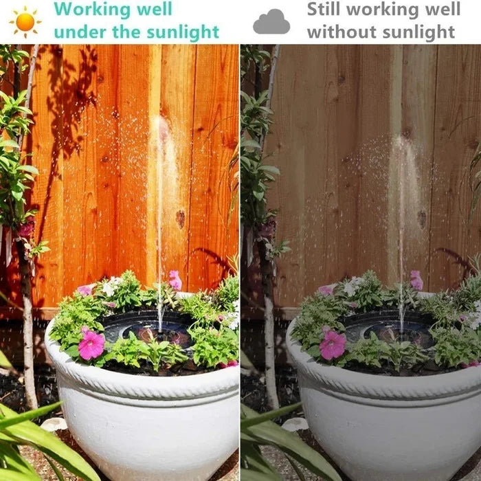 ⏳Time-Limited Special⏰Compact Solar Bird Fountain Pump – Keep Your Garden Alive! 🐦️