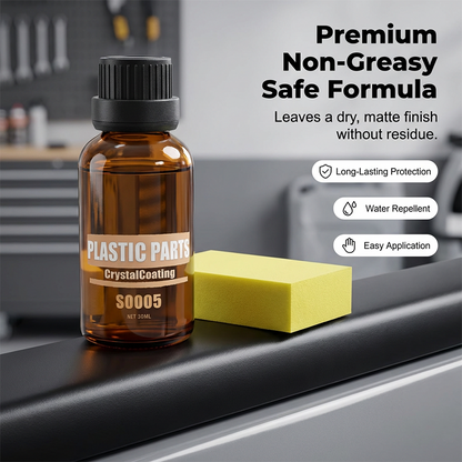 Buy 1 get 1 free  🔥 Car Plastic Parts Crystal Coating Restorer