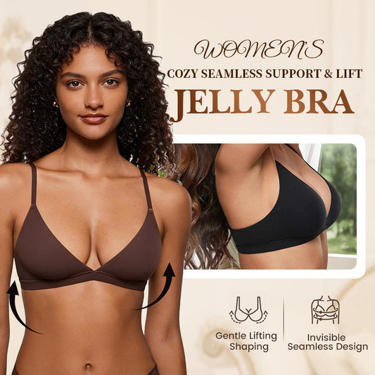 LAST DAY - BUY 1 GET 1 FREE👇Women's Wire-Free Jelly Support Triangle Bralette