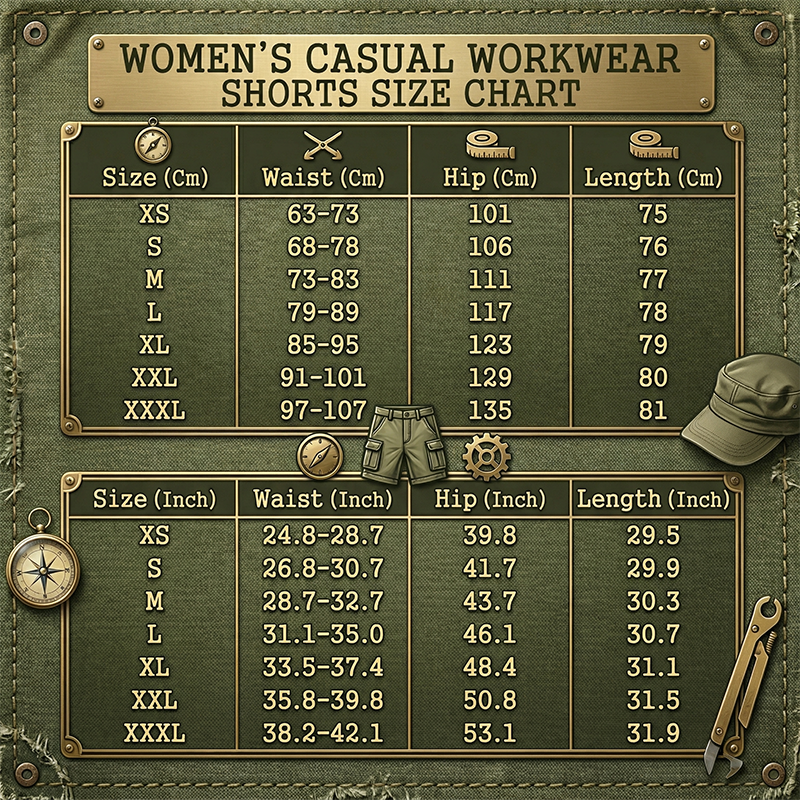 🌺Summer Hot Sale 65% OFF💐Women's Quick-Dry Cargo Shorts with Pockets